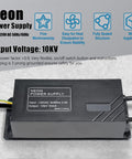 High Power Neon Sign Transformer For Glass Neon Lights 10KV 30mA Power Supply 120V AC 50 Hertz 60 Hertz Indoor Use Low EMI