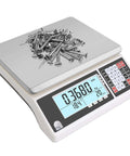 Go To High Precision 30 Kg Digital Counting Scale With 0.5 g Readout For Parts And Coins, featuring screws on platform