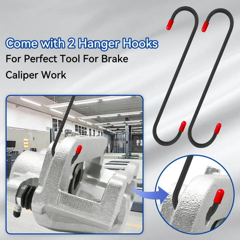 Must Have Heavy Duty Brake Caliper Compression Tool For Auto Repair High Strength Steel Piston Tool With Oil Resistant Coating