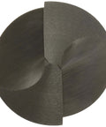 End view of YG-1 0401L high-speed steel NC spotting drill bit, uncoated, 5/8 in diameter x 4-67/128 in length