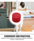 Fencing Gear Tester Box For Foil And Epee Training And Gear Repair With Beeping Sensor And Essential Diagnostic Tool in use