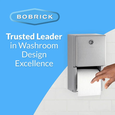 Surface Mounted Multi Roll Toilet Paper Dispenser In Satin Stainless Steel for Public Restrooms, durable 304 stainless use
