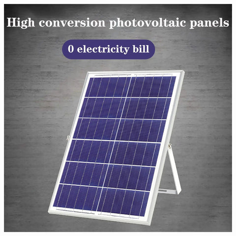 Solar Led Outdoor Garden Flood Light, Ip67 Waterproof, Solar Flood Light with high conversion photovoltaic panel.