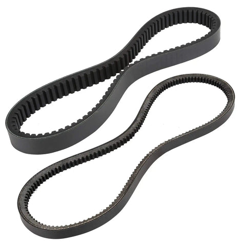 Starter Generator And Drive Belt Kit For Yamaha Gas Golf Carts G2 G5 G8 G9 G11 G14 G16 G22 G29 2012 Up Replace OEM belts close-up