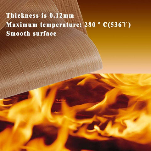 12 Pack Reusable Teflon Heat Press Sheets 12 By 16 Inches for Crafting Ironing Baking Sewing Vinyl and Sublimation Transfers