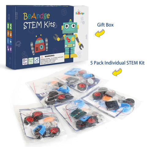 Totally Solar Powered STEM Car Kits For Kids 8 9 10 11 12 13 Kid Friendly Hands On Robotics And Coding Projects With Four Solar Cars No Batteries Required Perfect Classroom Gift For Boys And Girls, packaging and components