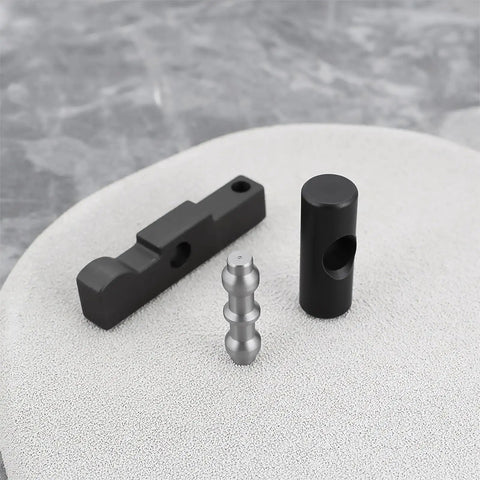 Pro Grade Fine Adjustment Milling Machine Head Accessory Set with B184 plunger, B183 rod ball, B145 travel rod for Bridgeport Machines.