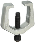 Pitman Arm Puller Heavy Duty Steering Removal Tool With Ball Head Pressure Screw, Heat Treated Steel Frame, 1-1/4 Inch Yoke Opening