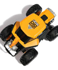 Top view of Digatron One Fifteen Scale RC Monster Truck with 2.4GHz full function remote control showing durable off-road design.
