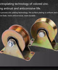 Beefed Up V Wheel Sliding Gate Track Roller With Bracket For Heavy Duty Barn Doors And Gates, Industrial Steel Casters