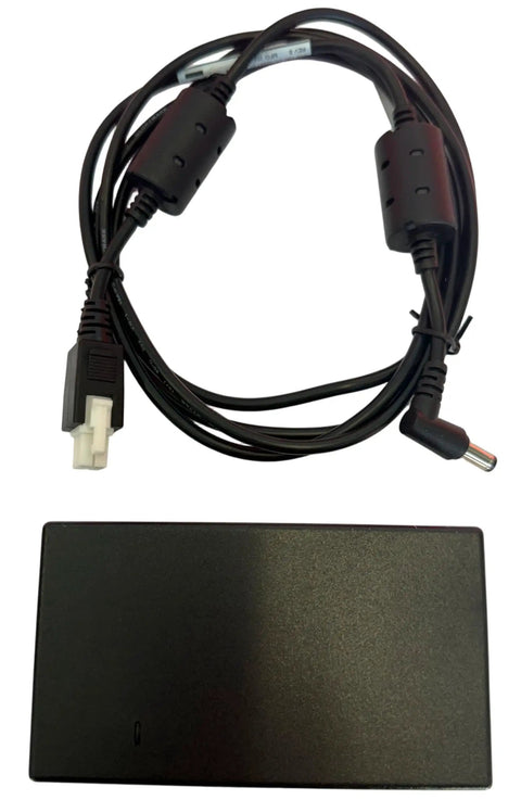 12V 4.16A 50W Barrel Power Adapter Brick For Zebra SAC3600 Battery Cradle Charger 4 Slot Spare Dock Charger With Round Plug Tip Ready To Go For SAWA-56-41612A PWR-B, black