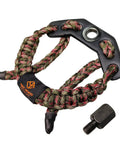 Adjustable Archery Bow Wrist Sling With Hand Loop And Loop Carrier Lightweight 0.1lb Steady Grip Stabilizer For Target Shooting.