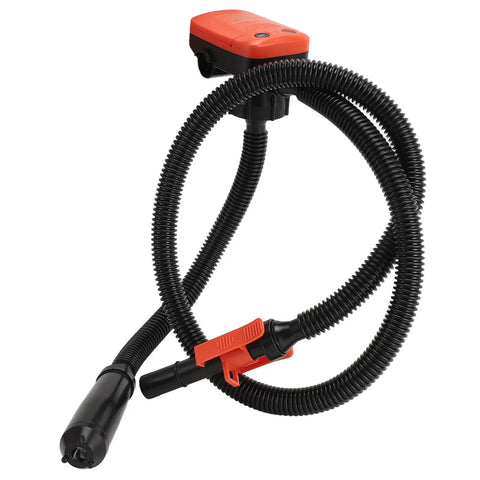 High Speed Battery Operated Electric Fuel Transfer Pump With Siphon Function And Auto Stop Anti Leak Design. Explosion Proof Motor For Safe Gasoline Extraction. Includes Three Size Adapters For Versatile Oil And Diesel Transfer Tasks.