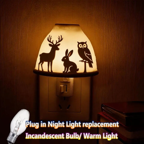 7 Watt Night Light Bulbs For Salt Lamps Replacement C7 Style Bulbs With E12 Candelabra Base 120 Volt 45 Lumens Warm White