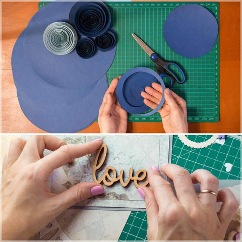 Top Tier Self Healing Rotary Cutting Mat 9 By 12 Inches Double Sided 5 Ply Craft Board For Sewing Quilting And Fabric Projects Shoots Crisp Lines Every Time Hella Smooth Surface Keeps Your Blades Fresh And Ready For Any DIY Hustle