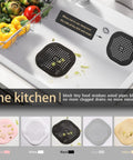 2 Pack Silicone Drain Hair Catchers For Bathroom And Kitchen in sink, gray and black colors, easy install shower sink strainer