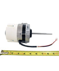 DC Motor Assembly For Appliances Repair OEM Authorized Part Compatible With LG Models LG 4681A20091Q Replacement, shown with ruler