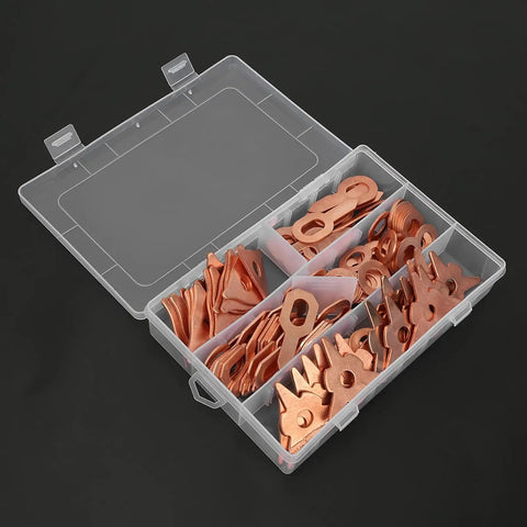 110 Piece Dent Puller Rings Round For Car Body Welding Repair Tool Set in plastic case