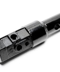 Heavy Duty Auger Adapter 2 Inch Female Hex To 2 9 16 Inch Round Male Welded On Ends Fits 2 Inch Power Heads