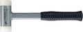 Dead Blow Mallet Pro Grade For Precision Strikes, Non Rebounding Head, 70mm, 5 Lb Weight, Nylon Inserts, Break Proof Steel Tube Handle