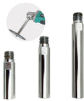 Built Like A Tank 5/8 Inch 11 Thread Angle Grinder Extension Shaft Set With Durable Steel Construction Car Polisher Adapter three pieces