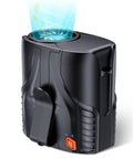 Portable Waist And Neck Fan With A 14000 RPM Brushless Motor 5 Blade Turbine Delivers Ultra Strong Airflow 40 Hour Runtime