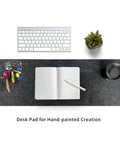 Durable Felt Desk Pad For An Ultra Smooth Workstation Mouse Pad And Keyboard Mat Large 36 By 12 Inches Desk Protector In Dark Gray