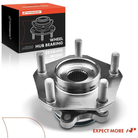 Front Wheel Bearing And Hub Assembly With 5-Lug Fits Nissan Sentra 2013 2019, Leaf 2013 2017, NV200 2013 2019
