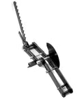 Premium Black Oxide Steel Manual Tube And Pipe Bender For Round Square Stock with ratcheting handle and steel frame.