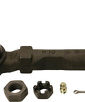 Steering Tie Rod End for 1999-2006 Chevy Silverado 1500 and GMC Sierra 1500 Classic, Precise Steering Linkage Replacement, Durable Ball Joint, Fits 1999-2006 Models, Easy Install, Quality Aftermarket Automotive Part on white background with hardware