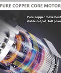 Pure copper core motor of Heavy Duty Portable Electric Hydraulic Rebar Cutter showcases high performance and stable output.