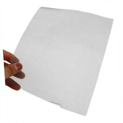 Close-up of a single piece from the Stainless Steel Car Bumper Repair Mesh Welding Screen 15 Piece Set for quick vehicle repairs.