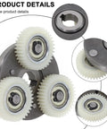 Beefed Up Nylon Gear Drive Kit For 250W 350W E Bike Hub Motors With 36T Planetary Gears Bearings Nylon Gears And Clutch Set