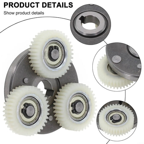 Beefed Up Nylon Gear Drive Kit For 250W 350W E Bike Hub Motors With 36T Planetary Gears Bearings Nylon Gears And Clutch Set