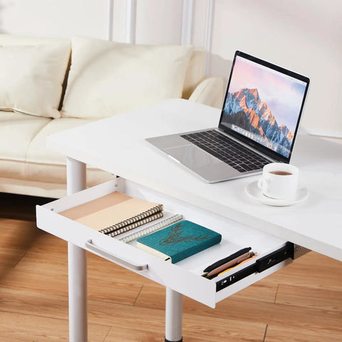 Under Desk Drawer Organizer 21 Inch White With Adjustable Brackets Sliding Pull Out Pencil Drawer under desk setup