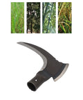 Double Scythe Garden Tool With High Manganese Steel, Easy Install, And Comfortable Grip for grass cutting and pruning
