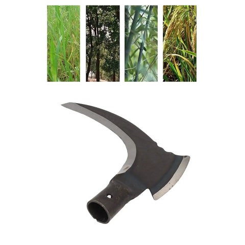 Double Scythe Garden Tool With High Manganese Steel, Easy Install, And Comfortable Grip for grass cutting and pruning