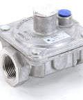 Gas Regulator Replacement Part Three Quarter Inch Convertible 2J Z4686 OEM Certified for gas systems, angled view