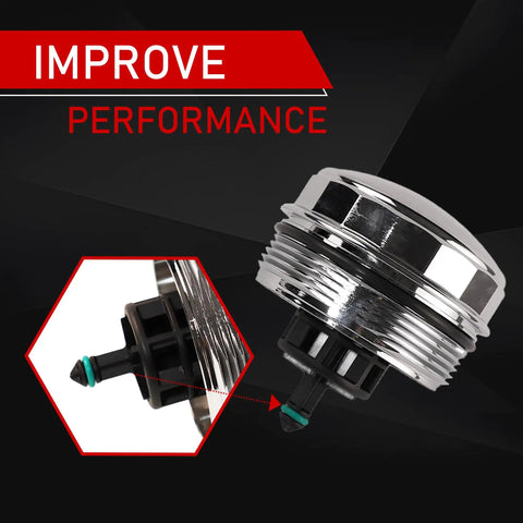 Premium Aluminum Oil Filter Housing Cap Upgrade Replacement For BMW Fits 2006 To 2018 1 Series 3 Series 4 Series 5 Series X1 X3 X5 X6