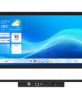 15 Point 6 Inch All In One Industrial Panel PC Android 12 Fanless Rig Featuring Rock Solid RK3399 Chipset With Four Gb Ram And Sixty Four Gb Storage Plus Sharp IPS Screen front and side view with interface ports.