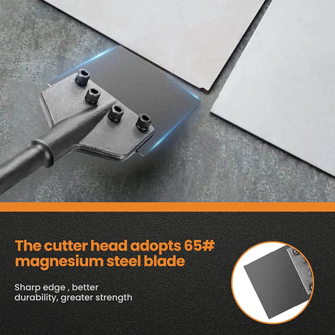 Rugged SDS Max Floor Scraper With 25 Inch Handle And 6 Inch Wide Blade For Quick Removal Of Adhesives Thinset Grout Tiles Linoleum Vinyl And Wood Flooring In Home Renovations