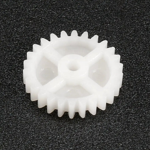 Plastic Gears Set 20 Pcs 26 Tooth Model 262A Reduction Gear on a black background