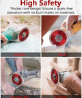 Ultra Thin 4.5 Inch Diamond Tile Blade For Angle Grinder With Turbo X Teeth cutting marble, brick, ceramic tile, and ceramic surfaces