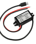 Waterproof 12V and 24V to 5V DC Converter With USB C Output 3A Max High Efficiency Up To 96 Percent Ideal For Raspberry Pi 4