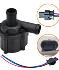 Crackerjack Coolant Pump Assembly For Audi A4 A5 A6 Quattro Allroad And VW Touareg Replaces OE 059121012B with electrical connector.