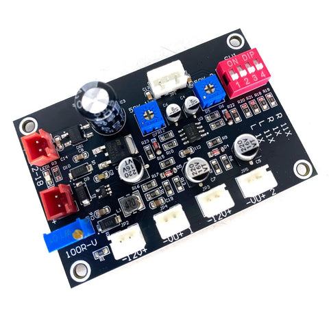 Backlit 35mm VU Meter Stereo Audio Level Indicator With Adjustable Driver Board For Home Studio Preamps Computers MP3 Players And Dope DIY Audio Projects For Recording Mixing And Karaoke PCB