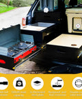 Beefy Heavy Duty Drawer Slides With Lock And Full Extension Ball Bearing Rails Side Mount 12 To 60 Inch Options 440 Pound Load Rating