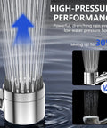 High-pressure performance of Filtered Handheld Shower Head With High Pressure Spray And Multiple Modes Power Wash For Hard Water Filter.