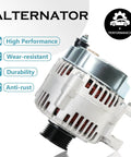 Alternator Replacement Kit For 2006 To 2012 V6 SUVs And Minivans Including Sorento Sedona Borrego Veracruz Santa Fe Sonata Entourage Azera