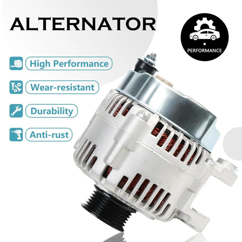 Alternator Replacement Kit For 2006 To 2012 V6 SUVs And Minivans Including Sorento Sedona Borrego Veracruz Santa Fe Sonata Entourage Azera